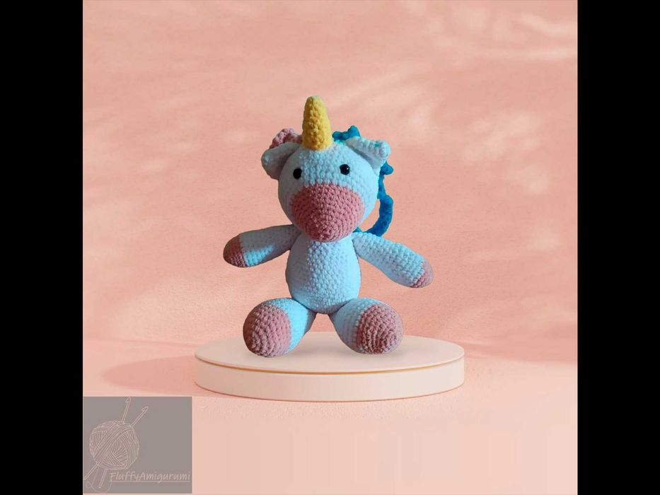 Unicórnio Amigurumi