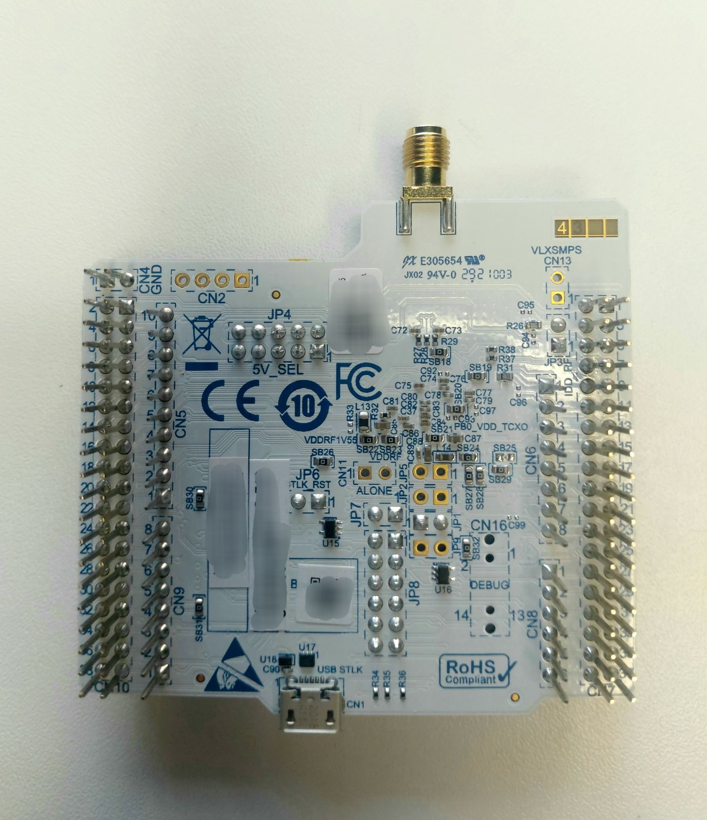 Microcontrolador STM32WL55 nucleo-wl55jc2 Lorawan