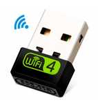 WiFi адаптер USB 2.0 стандарт WiFi 4/150 Мбіт/с для Windows XP/Vista/7