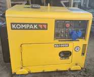 Генератр KOMPAK K6100SE з вихідною потужністю 5/5 кВт