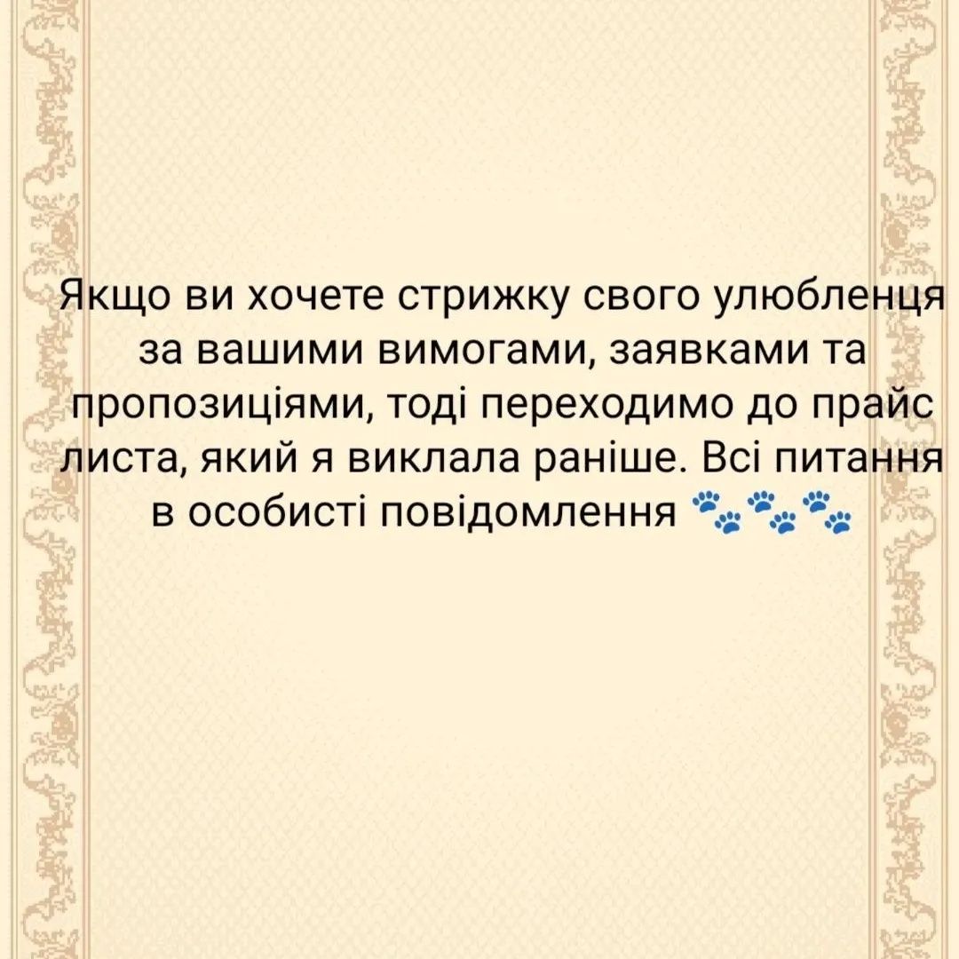 Грумінг Троєщина Шукаємо моделі: Йоркширський тер'єр, Шпіц, Щит цу