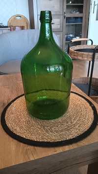 Zielona butelka, wazon Żary lubuskie