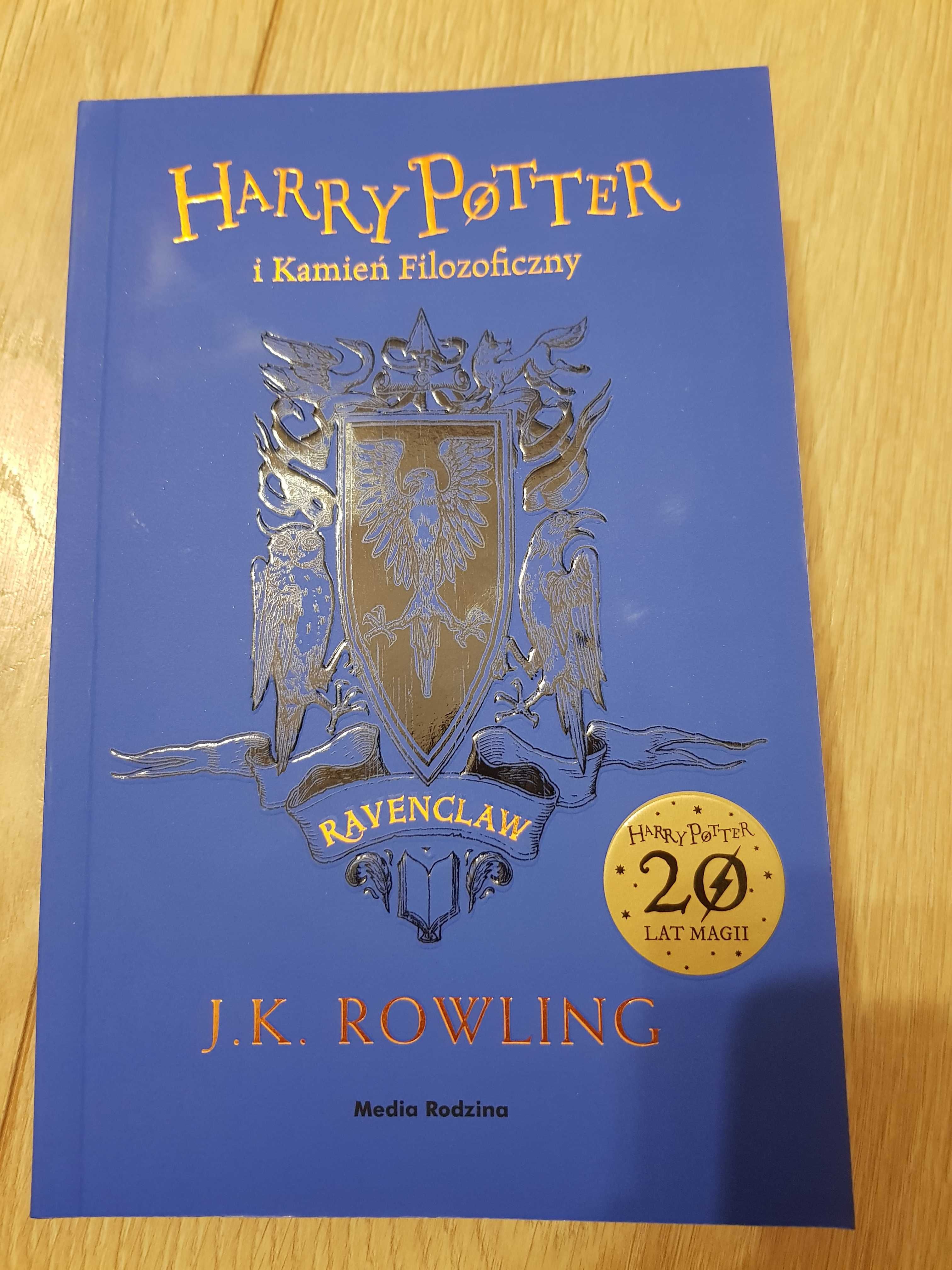 Harry Potter i kamień filozoficzny Ravenclaw Pruszków książka