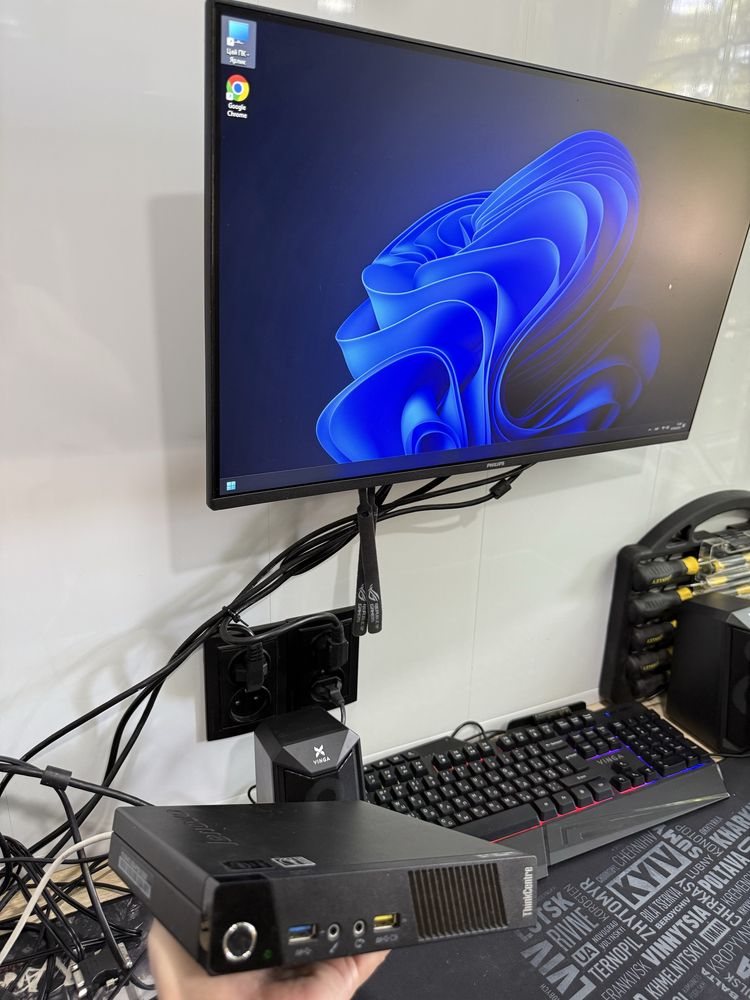 Компьютер Lenovo  mini Робота та розваги Intel i3 +DDR 8гб+ssd 256