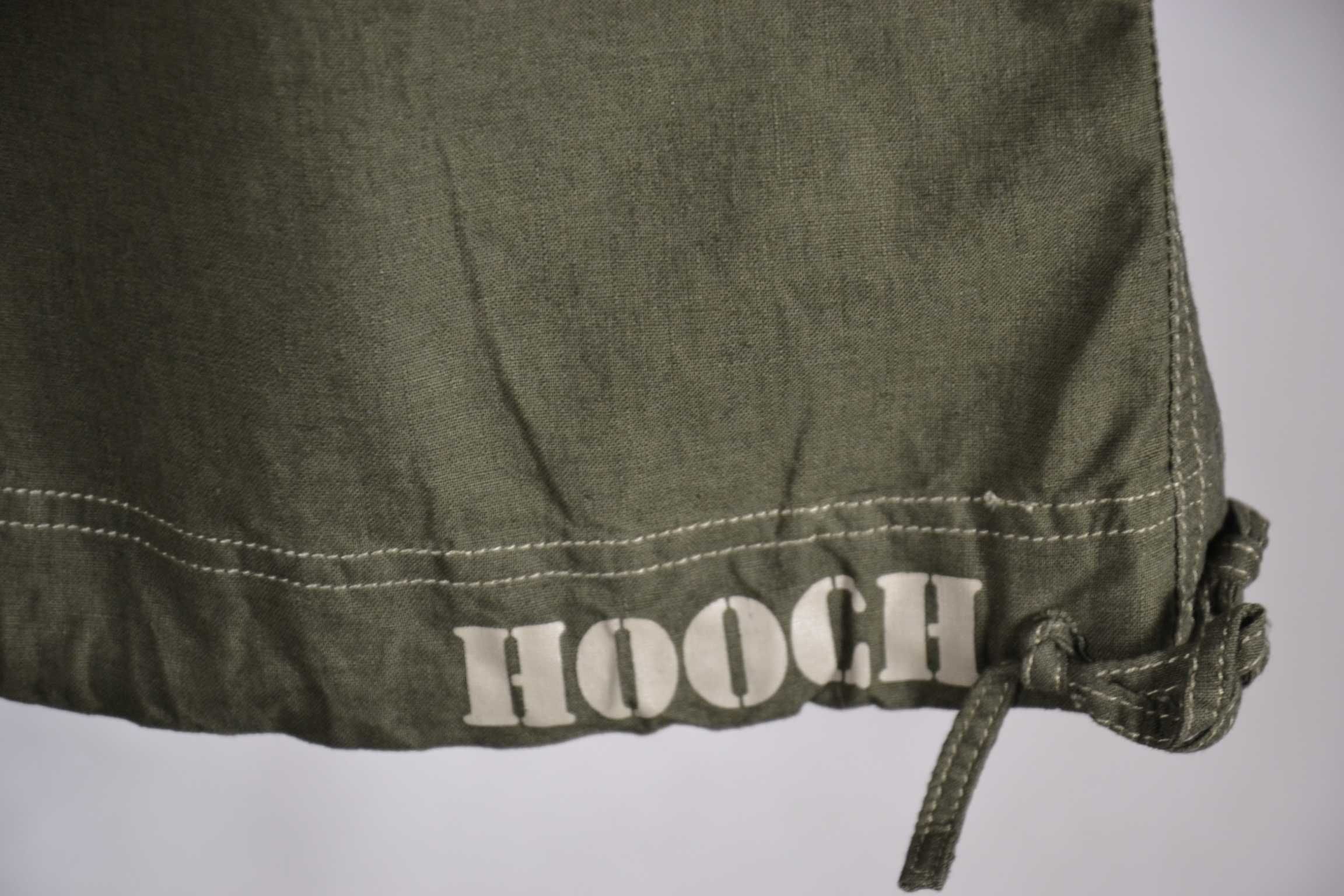 HOOCH Nowe Bojówki Damskie Rybaczki UK 14 Len Bawełna Oryginalne