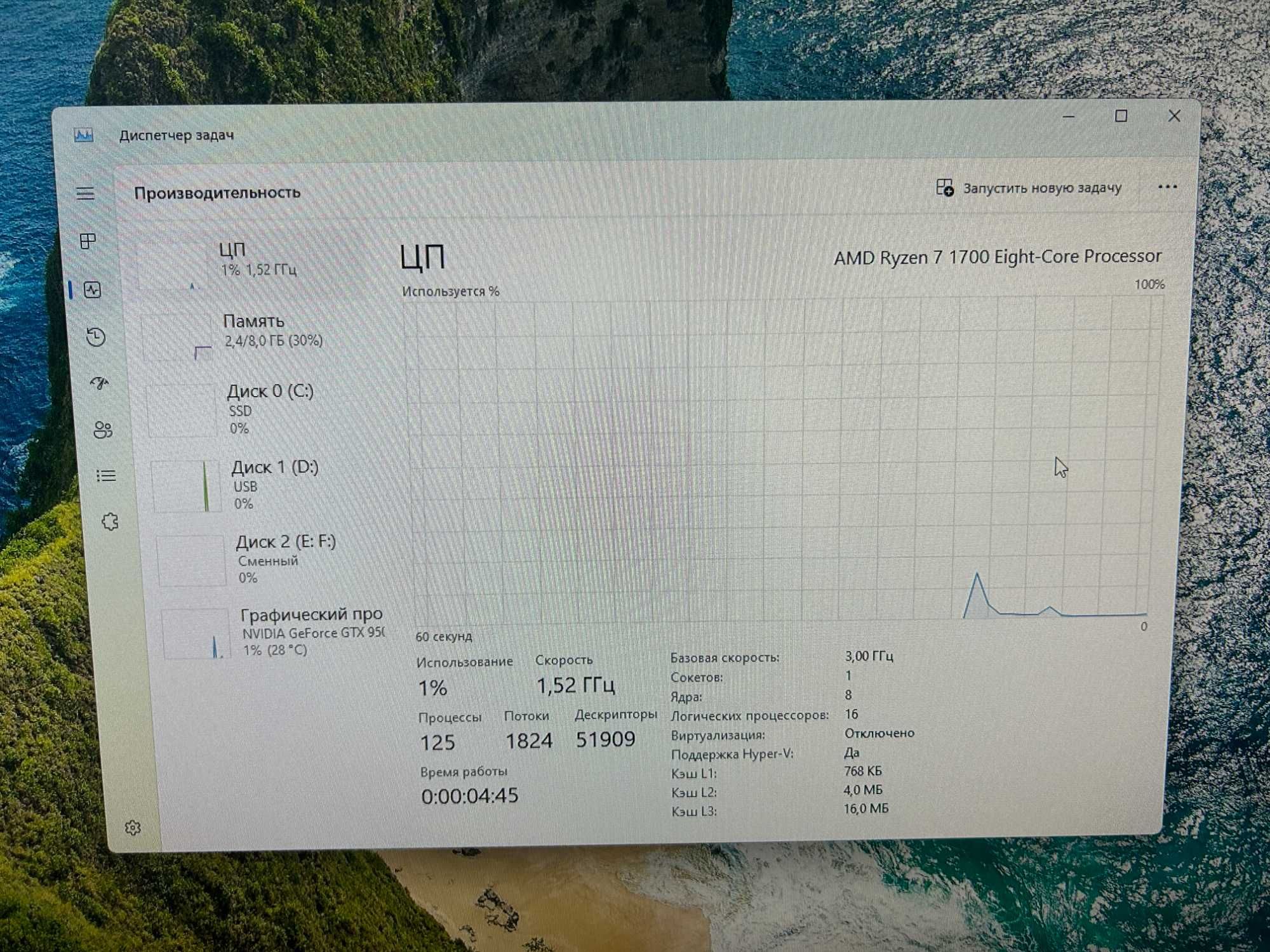 Комплект AMD Ryzen 7 + Msi A320 Pro-VD/S 16 потоков DDR4 AM4