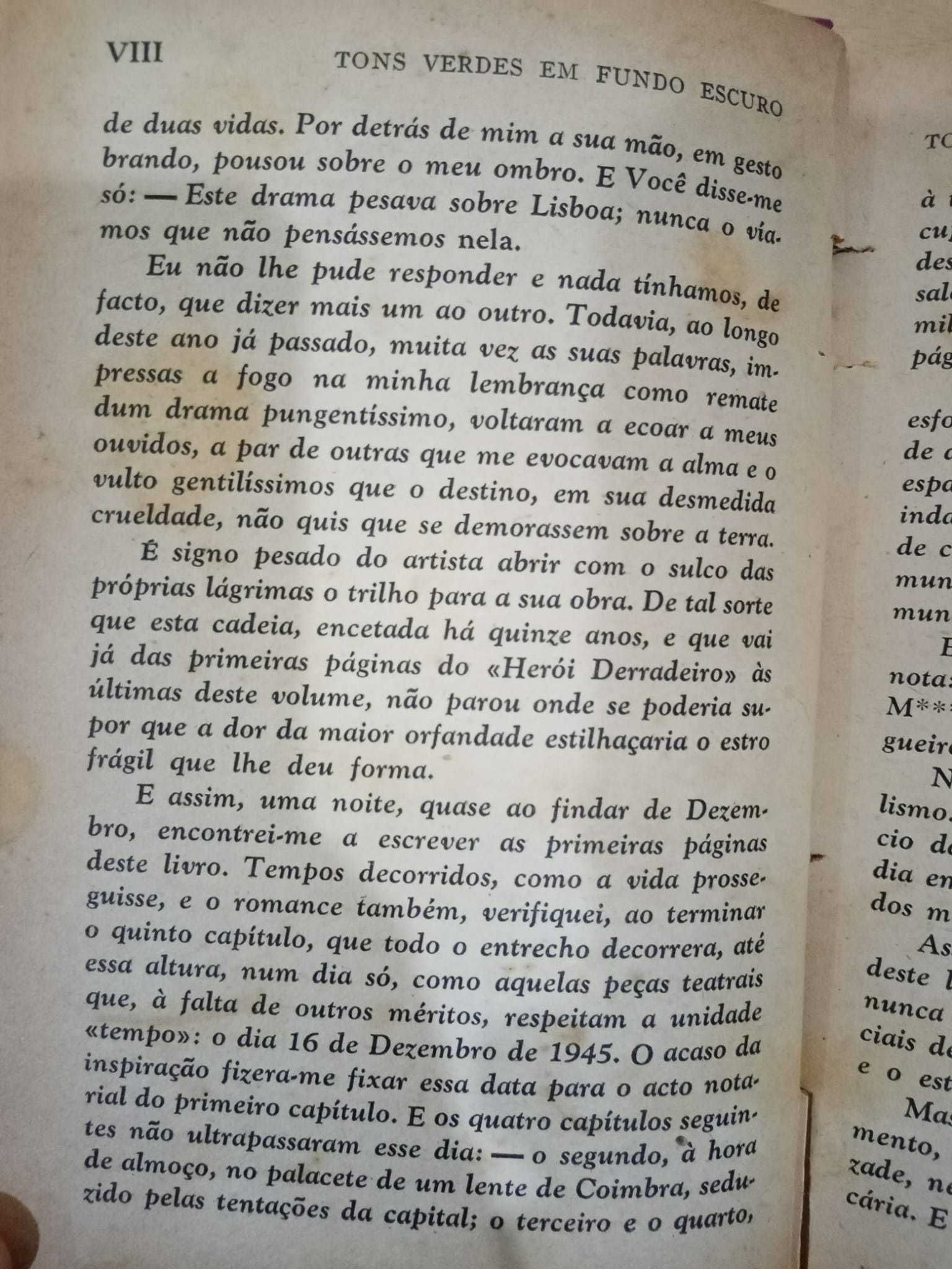 Joaquim Paço d´Arcos, Tons verdes em fundo escuro (Estado Novo)