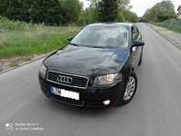 Audi A3 8P 2005r 2.0TDI 140KM AUTOMAT Climatronic, Alu 16", Stan SUPER