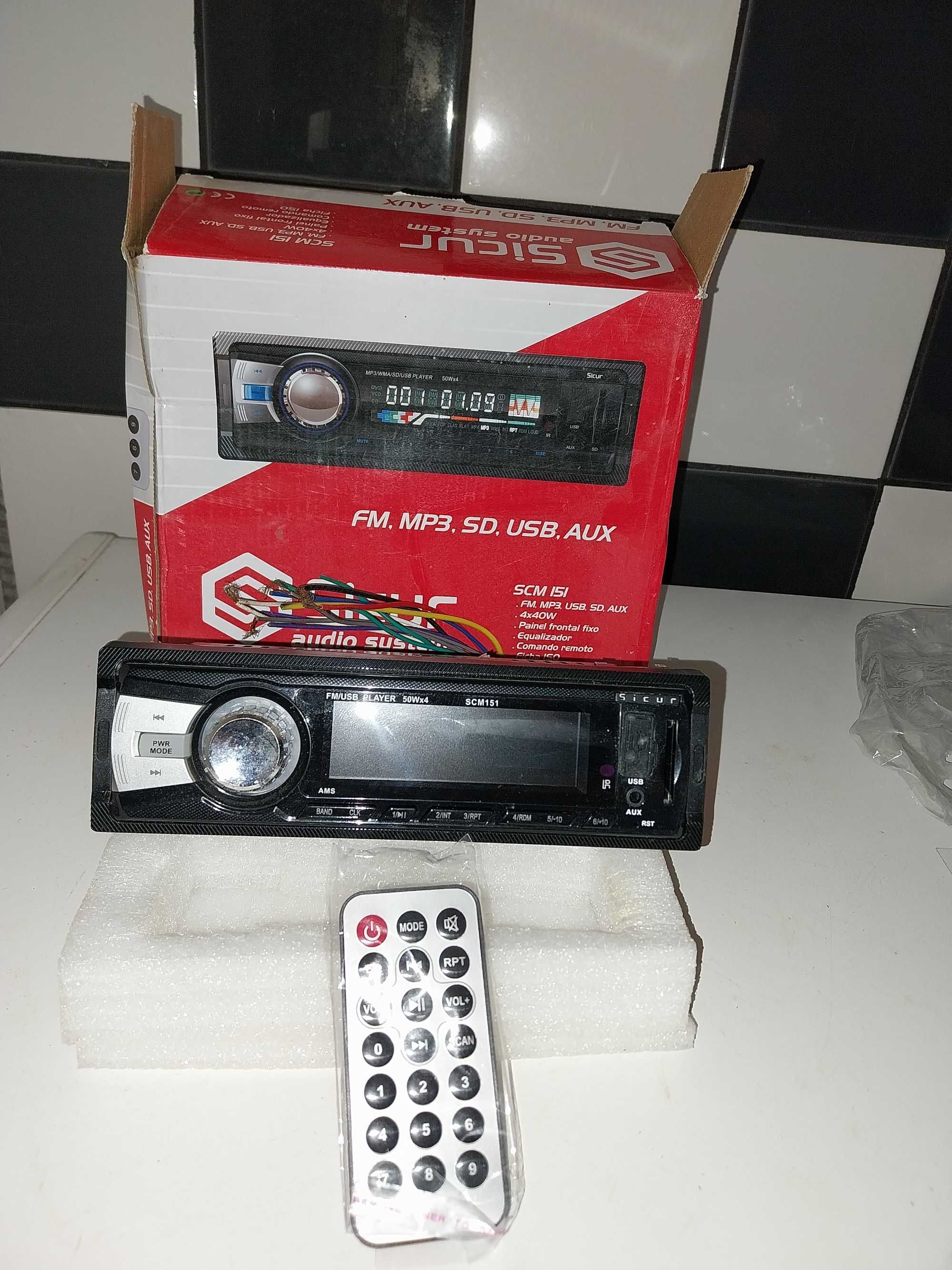 Radio automóvel novos