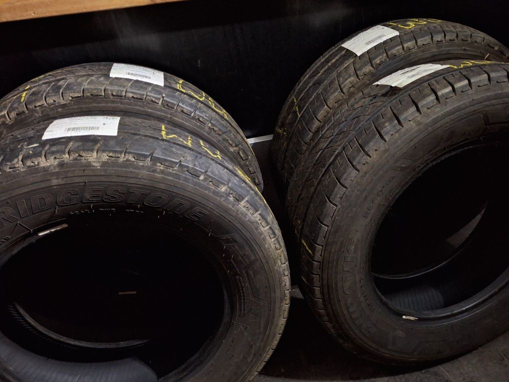 Opony letnie 225/65 R16c Bridgestone 2022 rok bieżnik 5,5mm