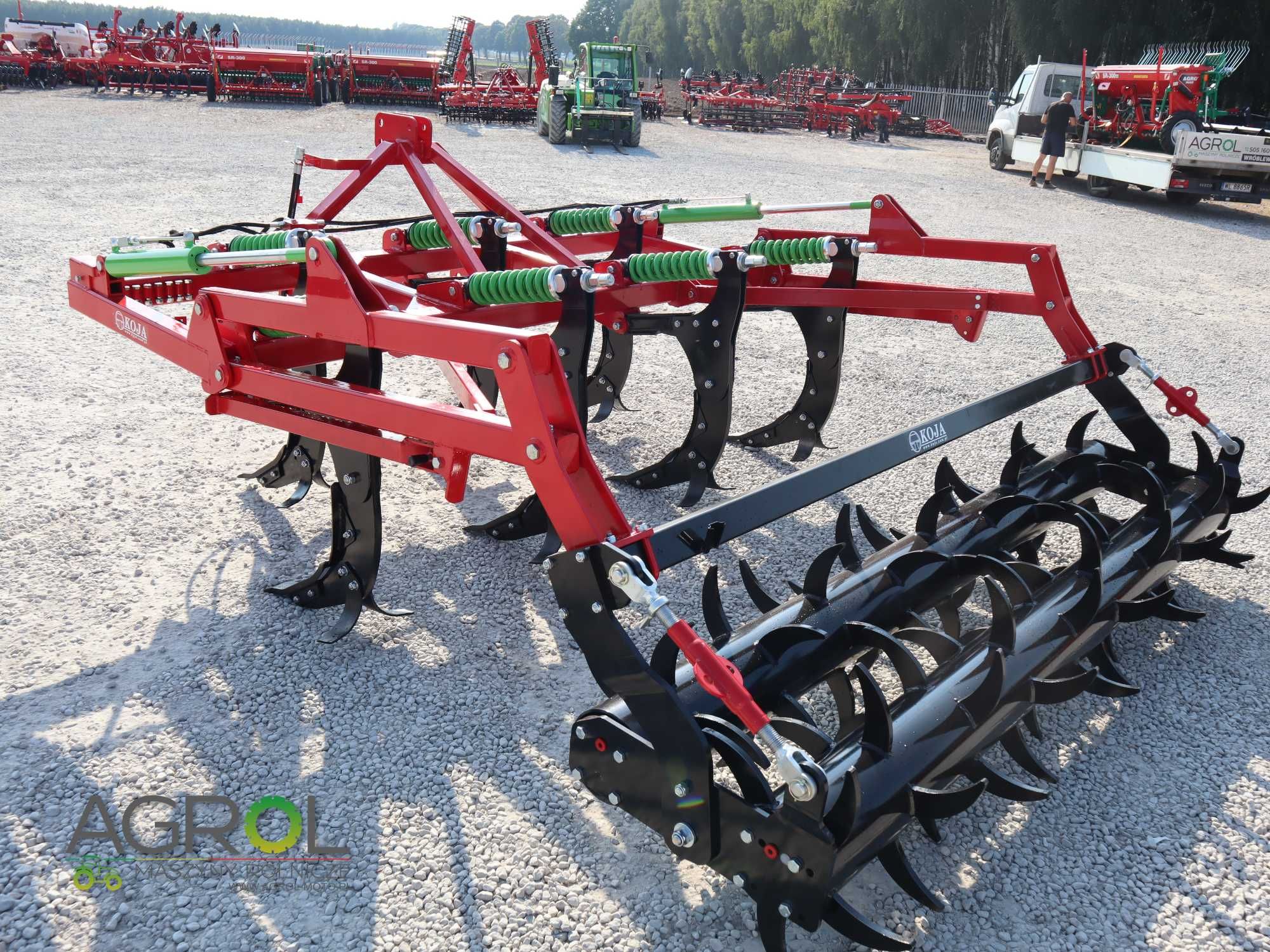 Kultywator agregat bezorkowy dłutowy głębosz Koja Grano system Rolmako