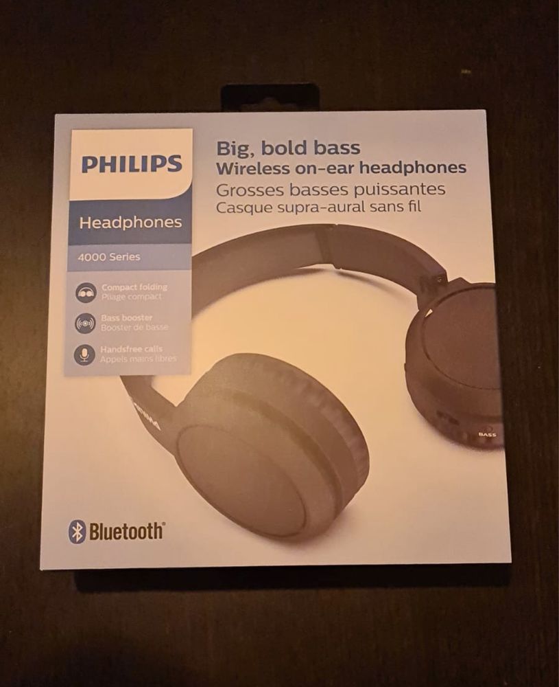 Auscultadores Philips S/Fios TAH4205BK/00