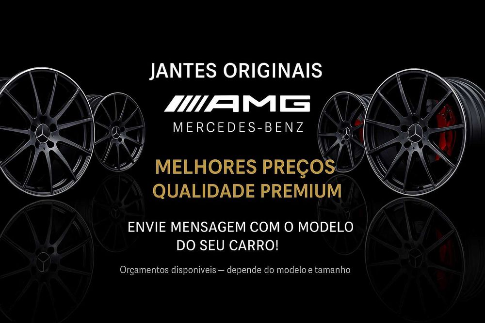 Jantes originais Mercedes-Benz AMG 18” — Melhor preço garantido