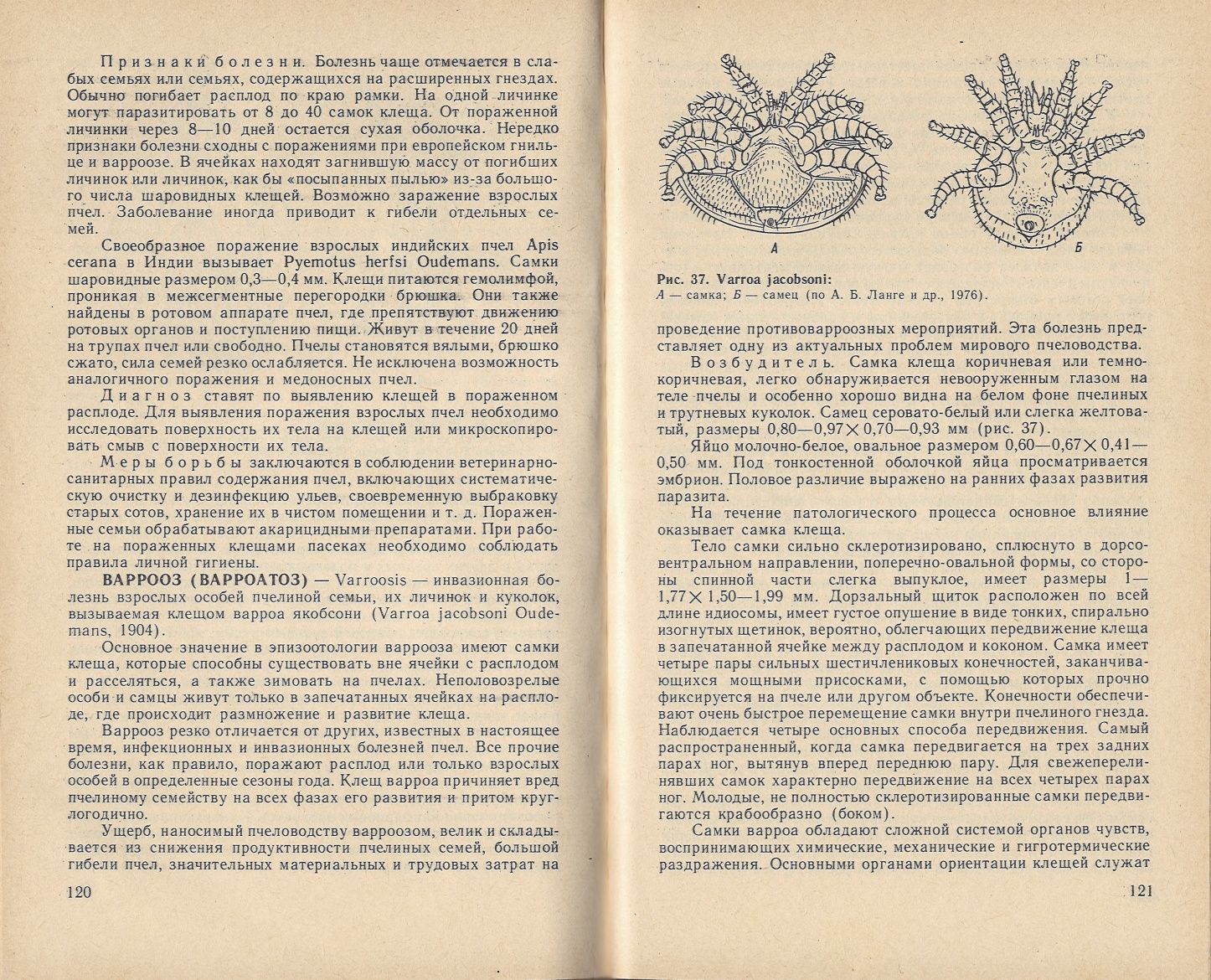 "Хвороби і шкідники медоносних бджіл: Довідник" Гробов О.В., Смирнов А