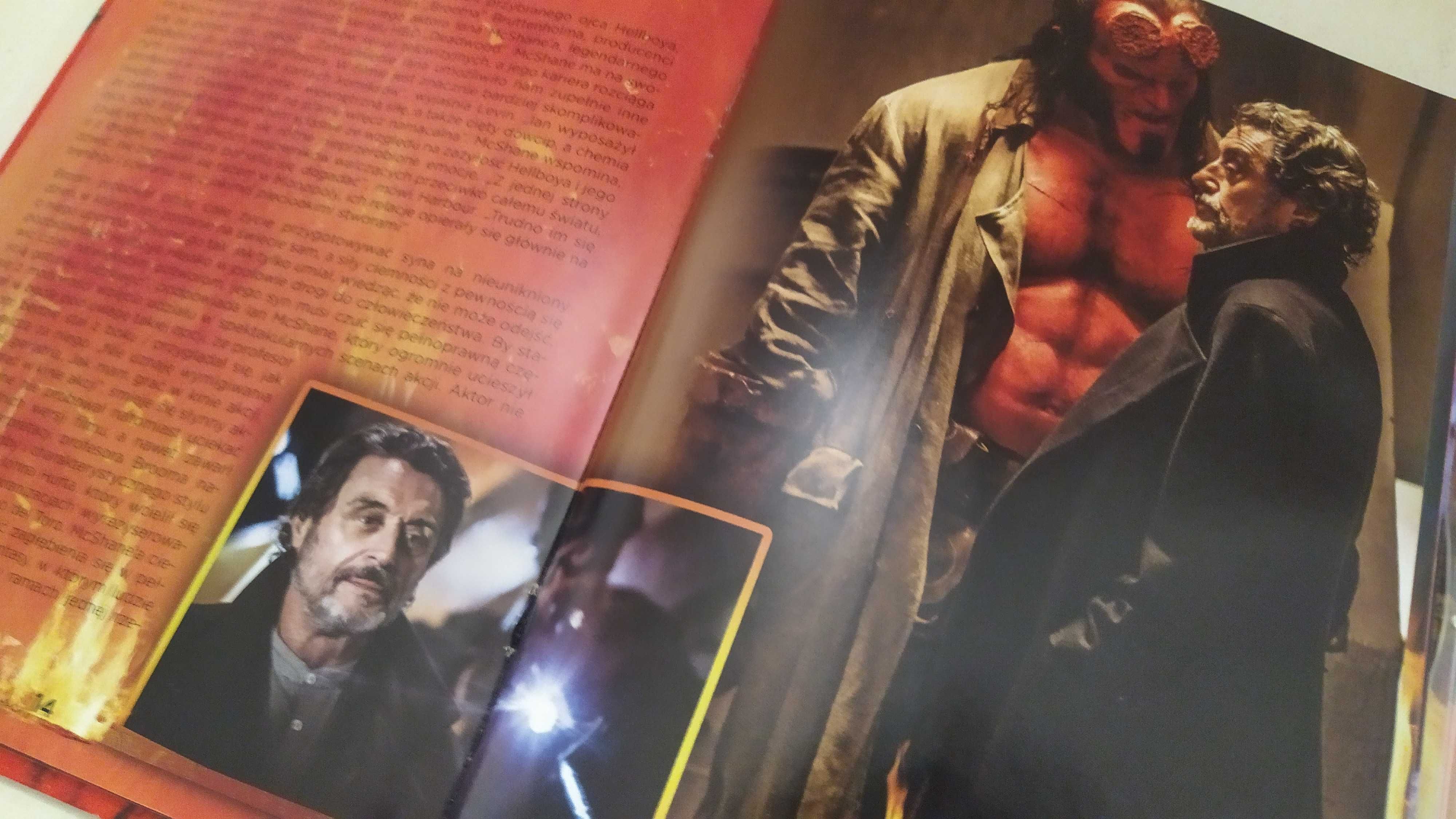 Hellboy Poślij zło do piekła DVD książka