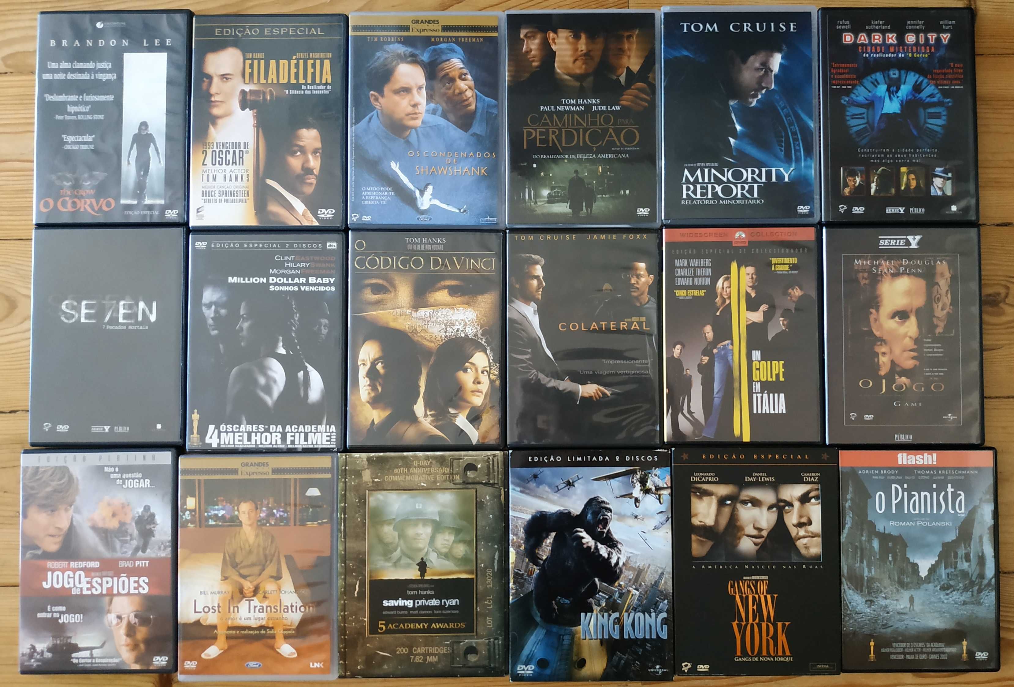 Filmes originais em DVD e VHS