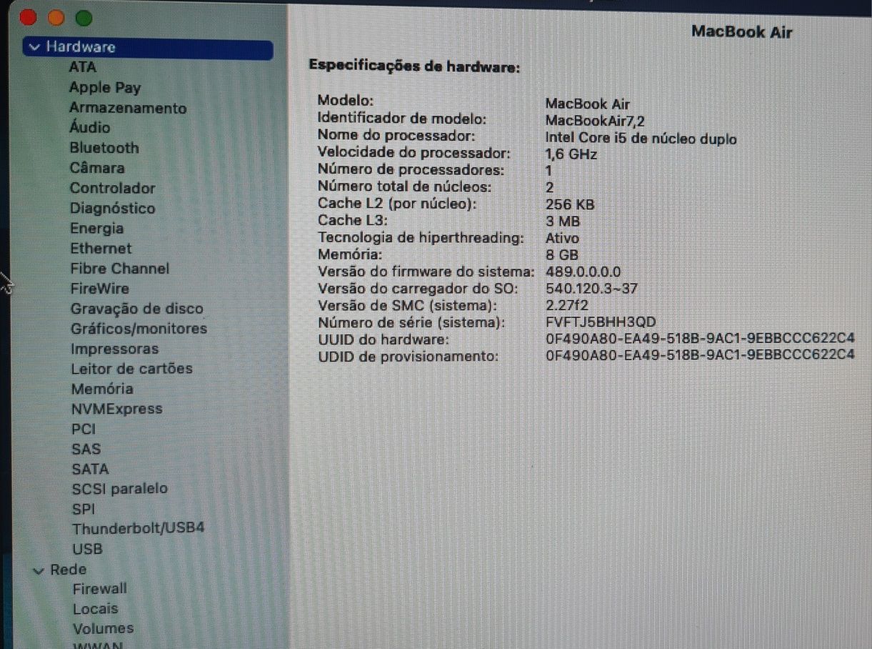 Macbook air 2015
