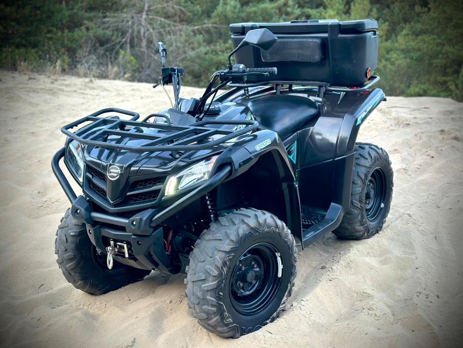 CFMOTO CFORCE 450 4x4 • 2016r • LED • Kufer • Wyciągarka • Homologacja