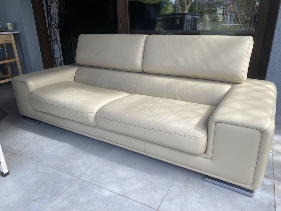 Super tanio skórzana sofa używana