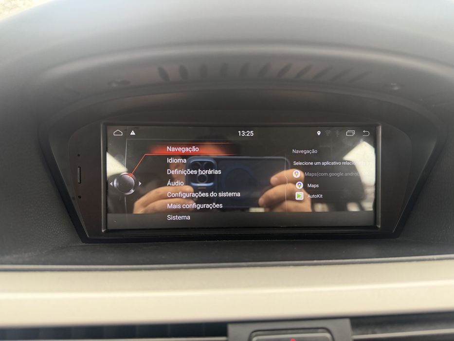 Radio android com kit carplay