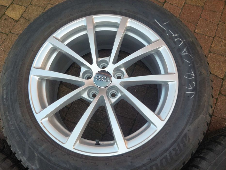 3388. Alufelgi 17" Audi A4 B8 B9 A6 C7 C8 oryginalne 5x112 7.5J ET36