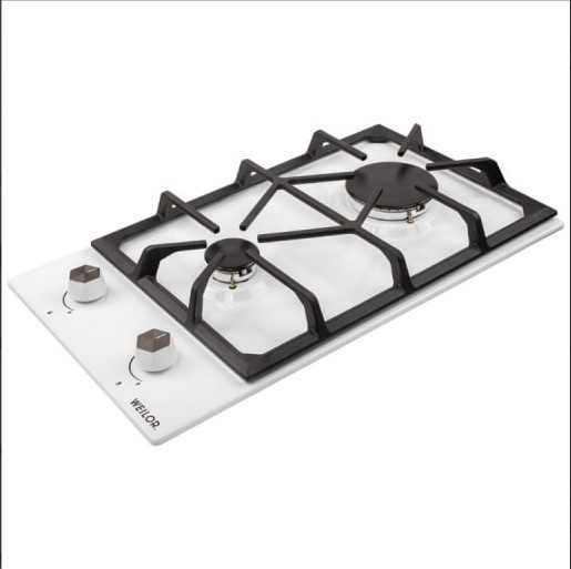 Газовые варочные поверхности на 2 конфорки Ventolux Perfelli Weilor