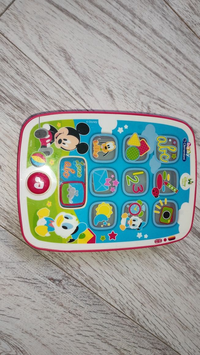 Tablet j.angielski i niemiecki Disney