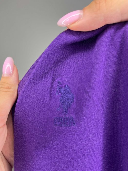 Fioletowa bluzka koszulka Tshirt U.S Polo Assn. Rozmiar M