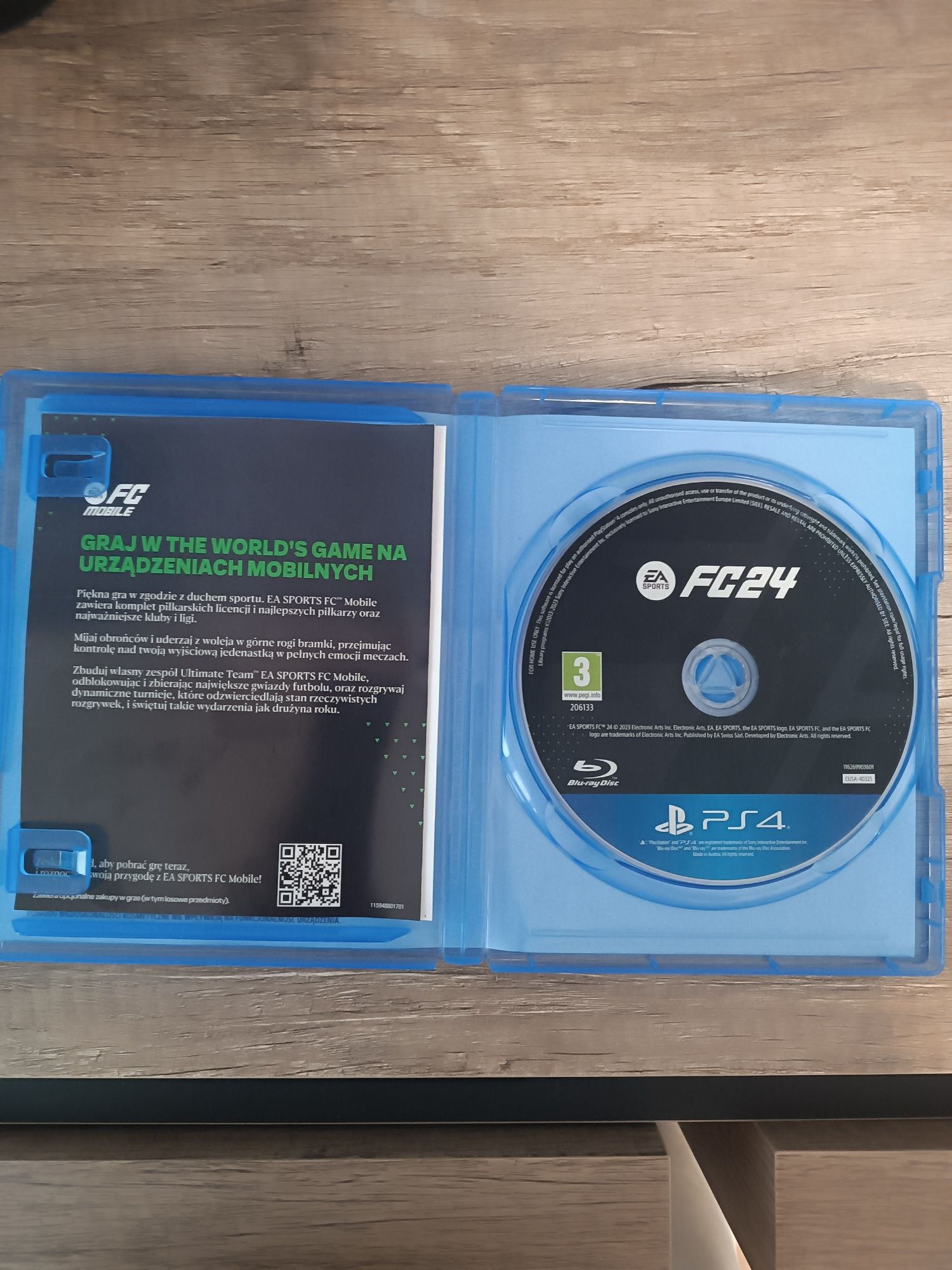 Sprzedam FC 24 na PS4