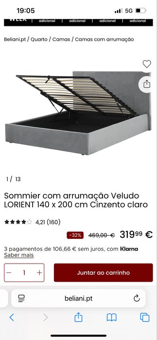 Cama de casal + colchão