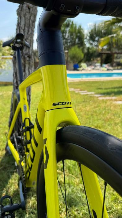 Scott Addict RC 30 Yellow (TAM S 52) + Rodas Syncros Capital 1.0 35mm