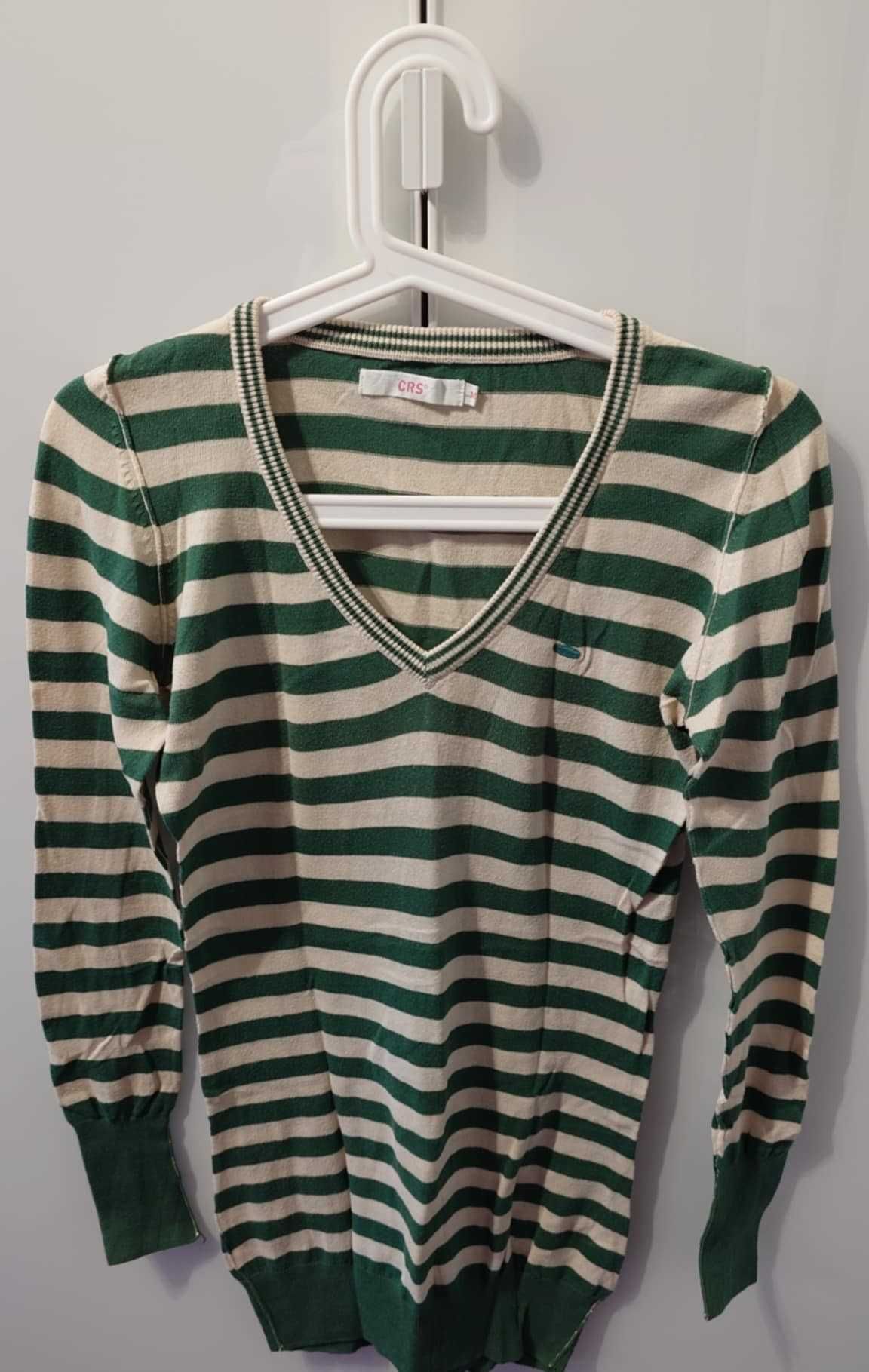 Sweter w paski Cross Jeans rozm. M