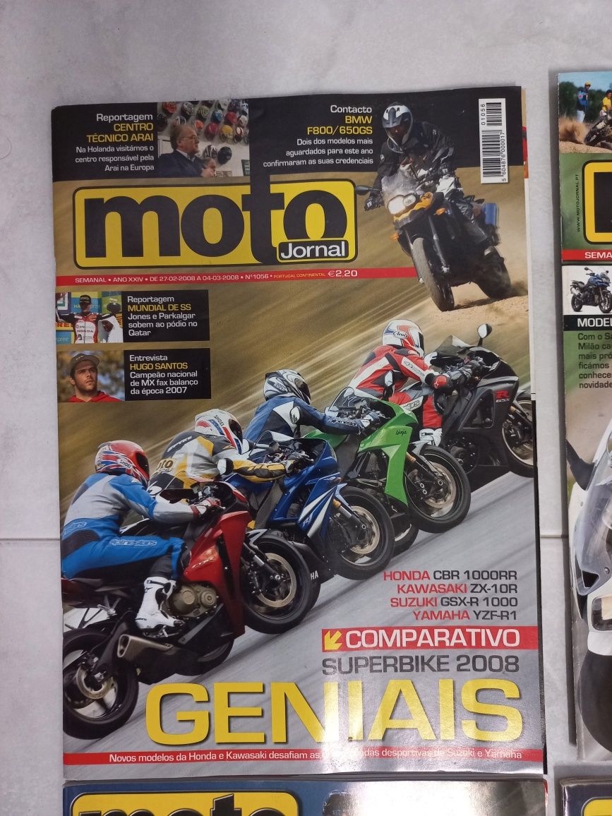 6 Revistas Moto Jornal