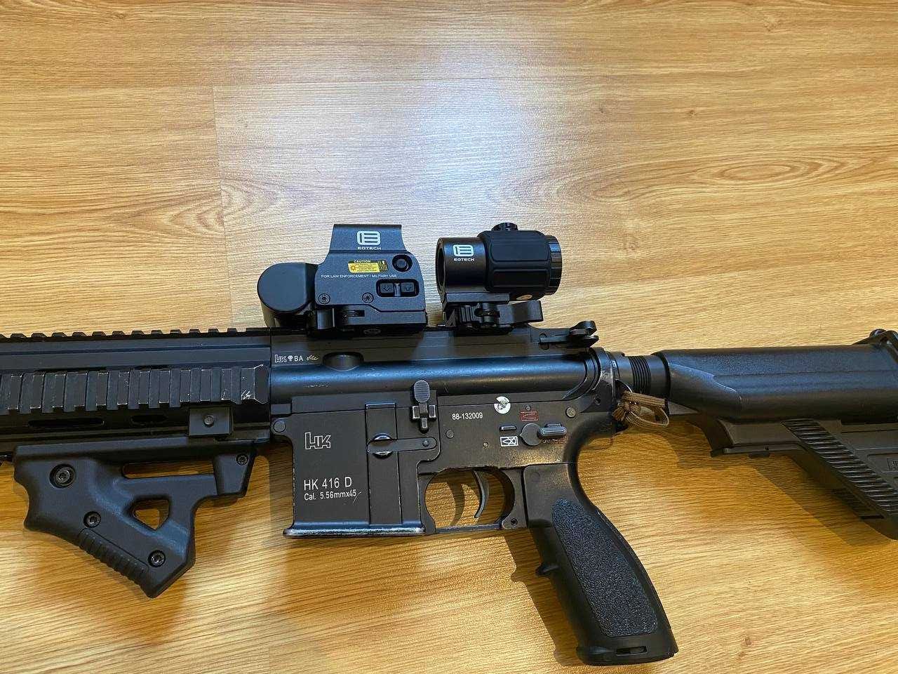 EOTech 558 (EXPS3 + magnifier G43 ( Коліматор)на Пикатини + Подарунок!