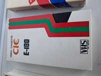 Cassete vhs clic e180