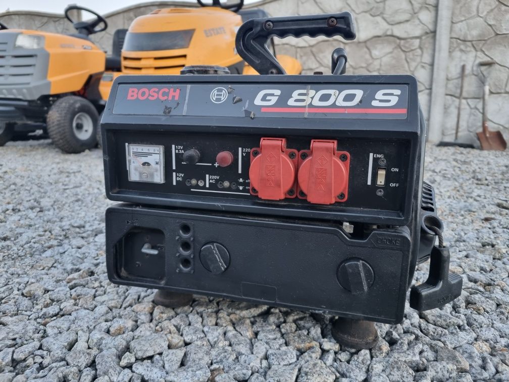 Agregat Generator Prądotwórczy BOSCH G 800 S / Kempingowy AVR , 2-suw