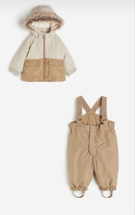 Напівкомбінезон куртка комплект зимовий H&M