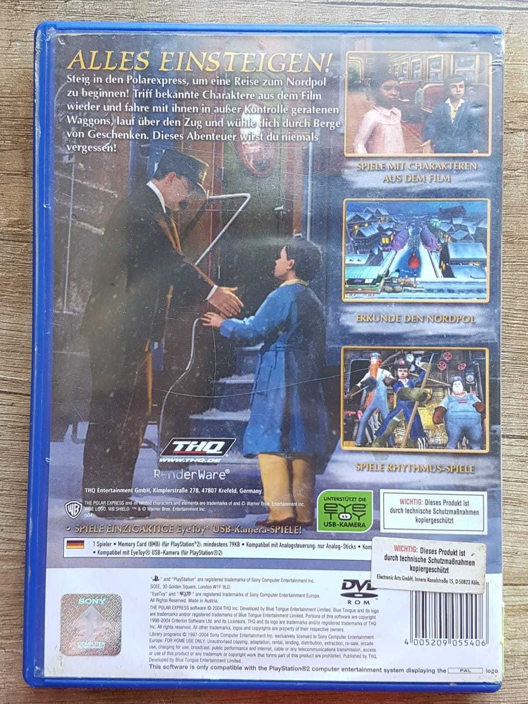 Ekspres polarny PS2 prezent Playstation 2 USZKODZONY BOX