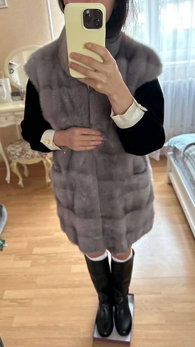 шуба норкова(хороший стан)