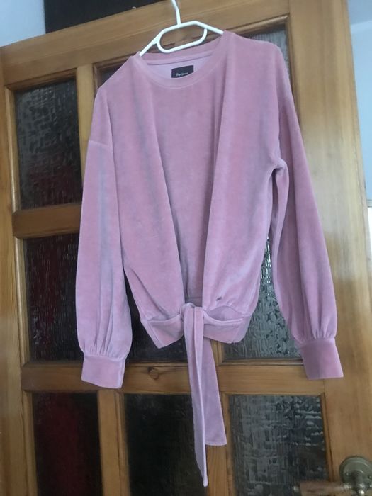 Bluza welurowa Pepe Jeans r. S