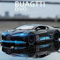 Моделька bugatti divo chiron bolide