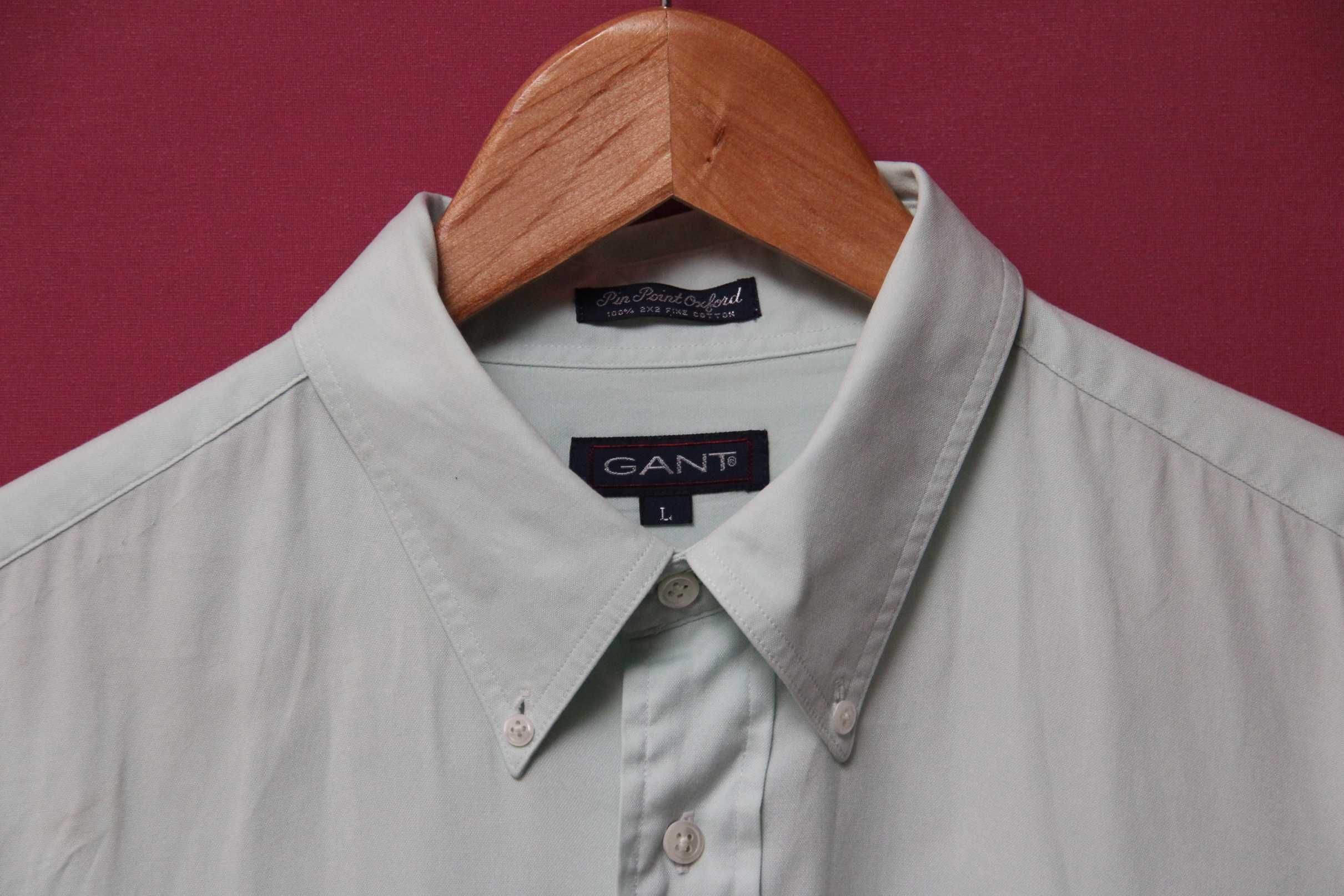 Gant  Pinpoint Oxford рр XL-XXL (L бирка) рубашка хлопок