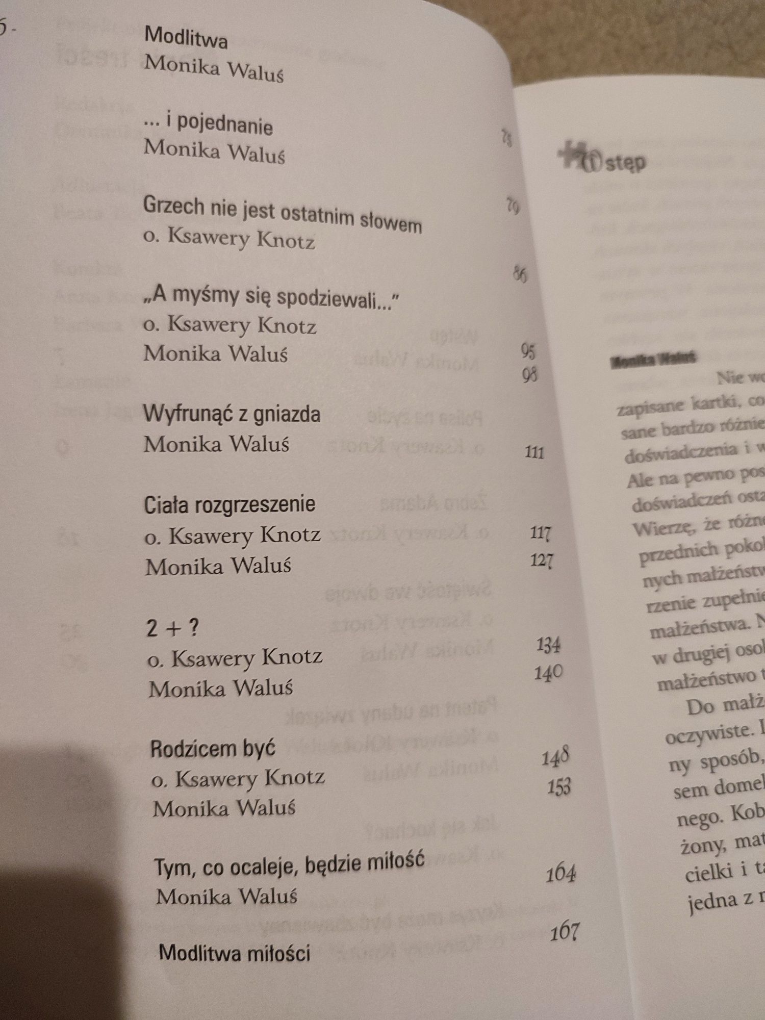 "Puzzle małżeńskie" o. Ksawery Knotz Monika Waluś