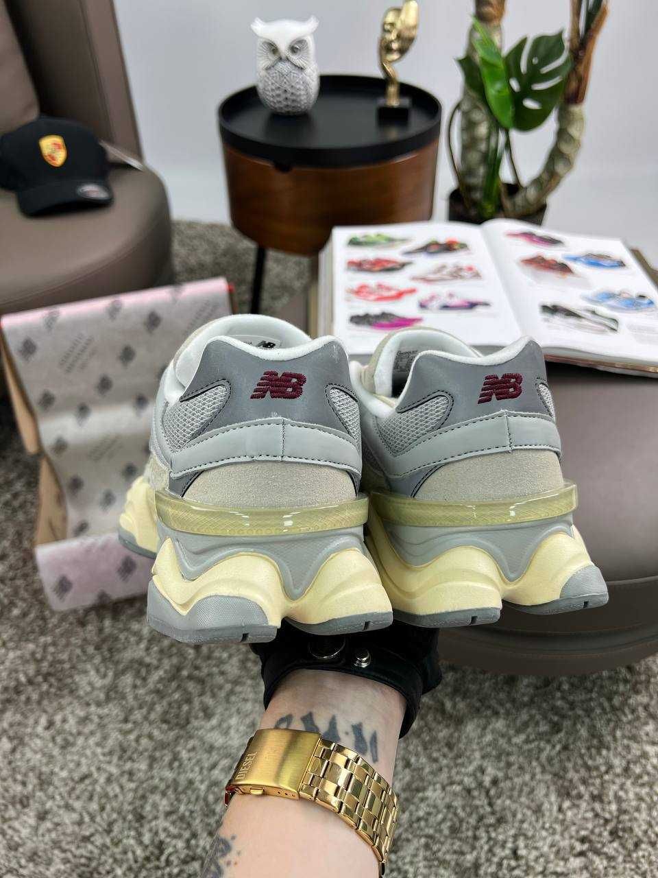 Чоловічі кросівки нью беланс New Balance 9060 Sand Grey [41-45]