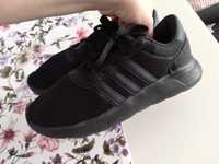 Buty adidas czarne damskie lite racer 38