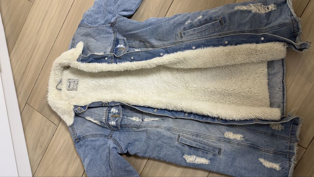 Джинсовка теплая