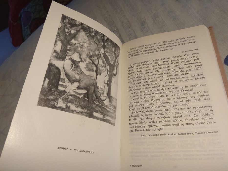 Daumier w oczach własnych i w oczach przyjaciół Pierre Courthion 1967