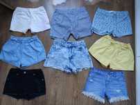 Spodenki jeansowe 140 H&M Coccodrillo