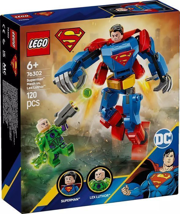 LEGO Super Heroes Mech Supermana kontra Lex Luthor 76302. LEGO