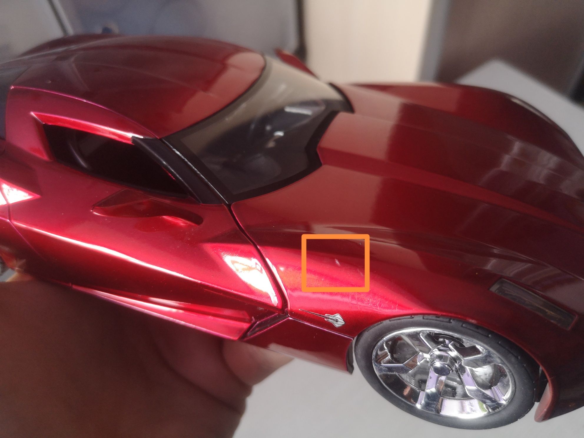 Модель Corvette Stingray Concept 2009 1:18 Jada